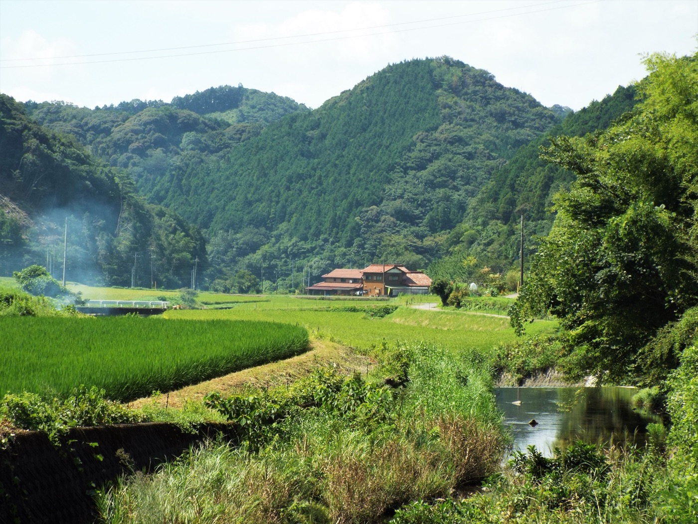 信州の里山風景